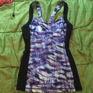 Athletic tank top